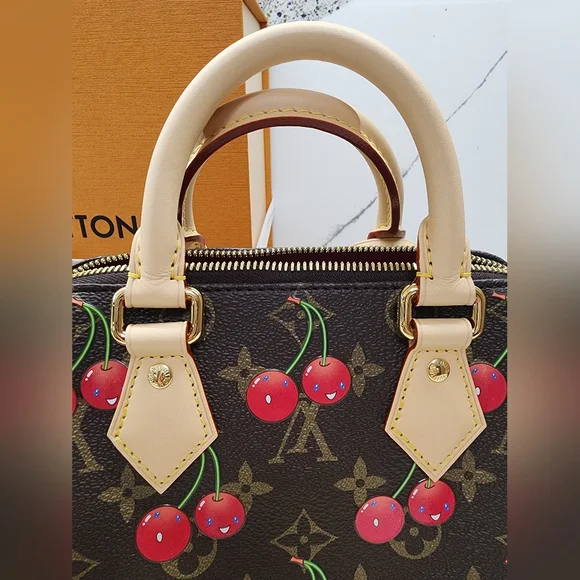 Louis Vuitton 2025 LV x TM Murakami Cerises Cherry Speedy Bandoulière 20 M13094 - Picture 5 of 16